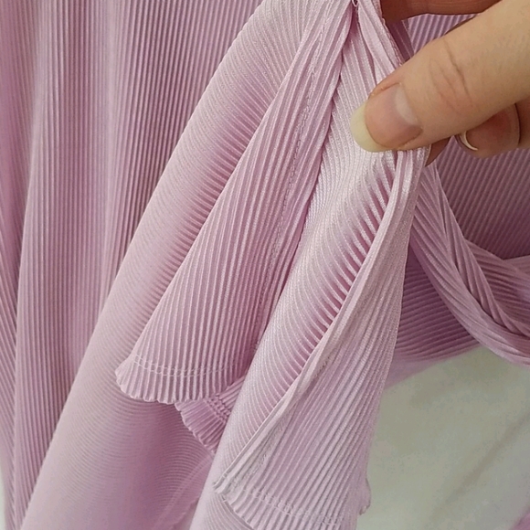 NWT Ruff Hewn GREY Shimmery Pink Tunic - Picture 5 of 5